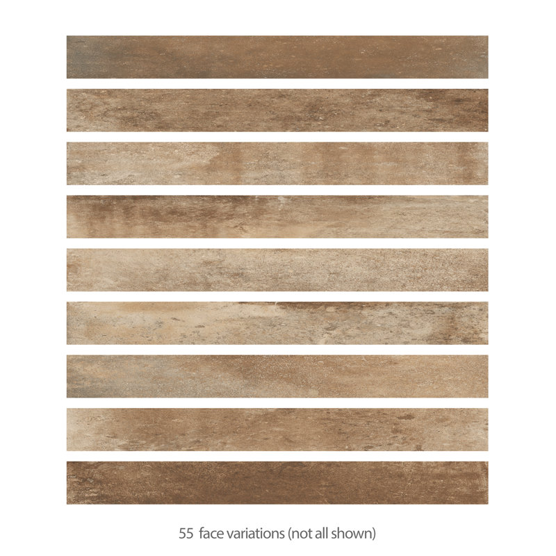 Sedona 1.88" x 18" Porcelain Wall & Floor Tile