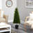 3.5ft. Cypress Artificial Tree with 350 LED Lights UV Resistant (Indoor/Outdoor)
