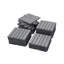 20 tuiles de terrasse imbriquées, plancher carré en bois franc d'acacia gris clair 12 po x 12 po pour patio, banc, bord de piscine, ...