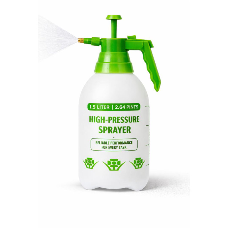 1.5L Hand Pressure Pump Sprayer Portable Pressure Spray Bottle