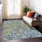 Machine Washable Indoor/Outdoor Chantille ACN2412 Botanical Rug-25461737