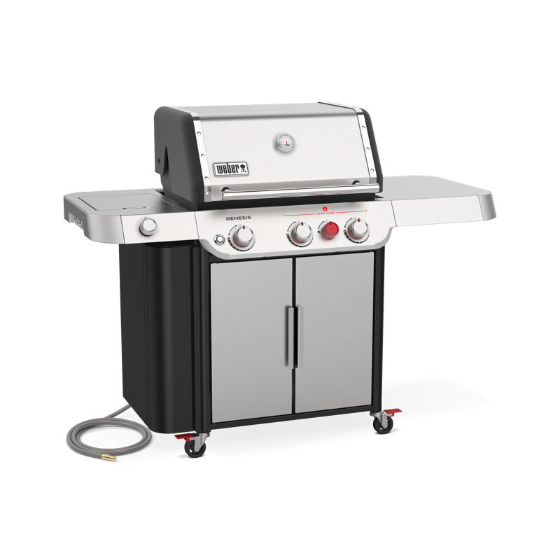 Weber Genesis EPX-335 3-Burner Natural Gas Grill	, Stainless Steel