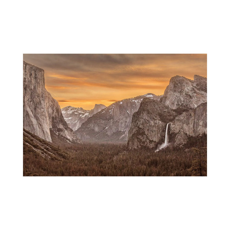 Usa, California, Yosemite, Tunnel View by John Ford - Wrapped Canvas Gallery-Wrapped Canvas Giclée