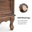 Arshaun Traditional 28''W 3-Door Solid Wood Accent Chest with Charging Station-1546592927