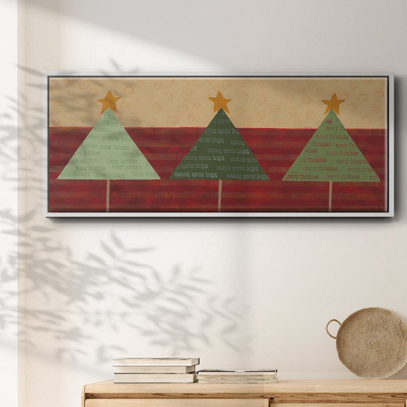 Merry Messages- Framed Canvas