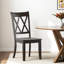 Fortville Solid Wood Cross Back Side Chair-1355638661