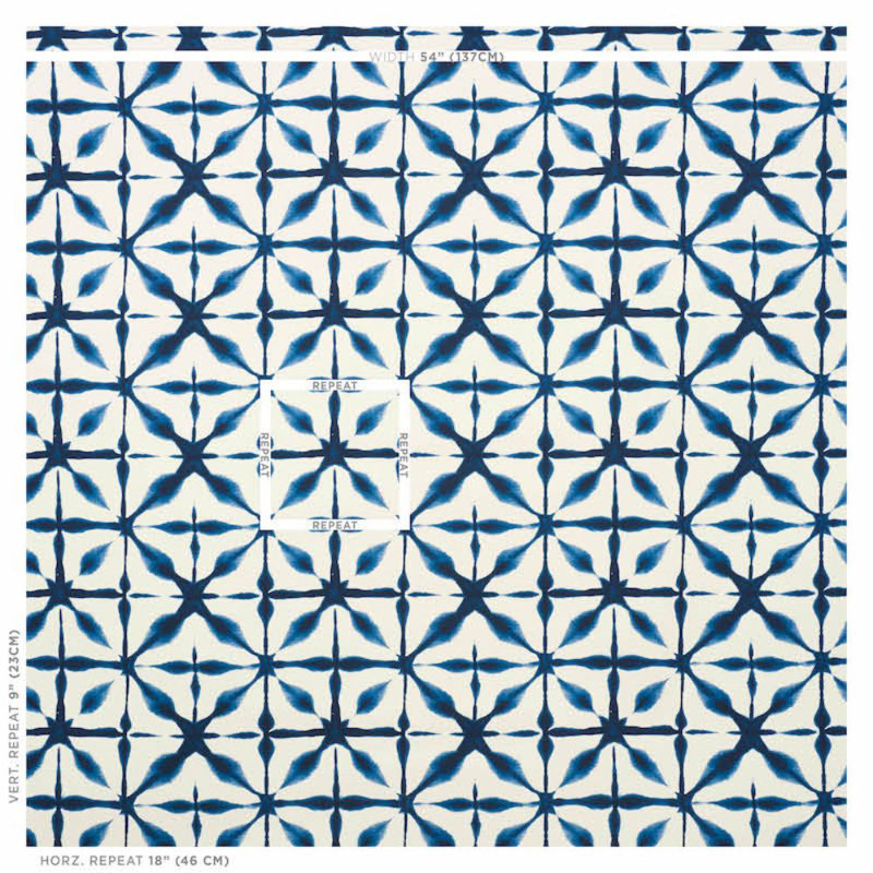 Papier peint Andromeda, Bleu