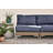 Brown Wicker Outdoor Armless Chair;-111448835-111448837