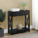Lecenta 31.5'' 1 Drawer Console Table with Shelf