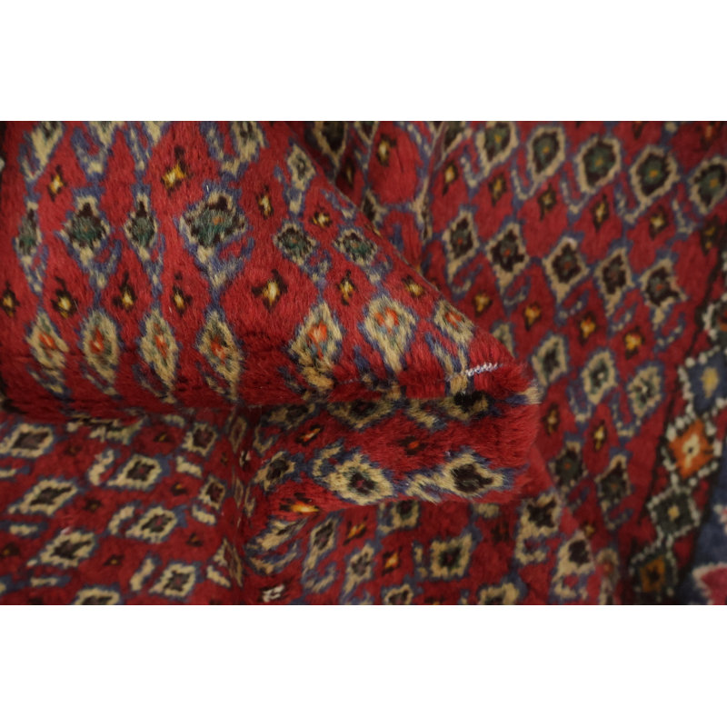 Vintage Traditional Handmade Rug 2x3