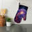 Night Lights Oven Mitt Cotton Twill