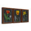 «Midnight Tulip IV», ensemble de 3 peintures sur toile encadrées-1117917248-1117917251