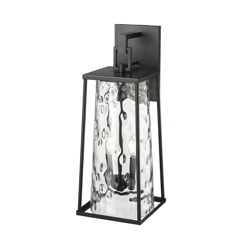 Aadhyasri 2 Light 23.5" Tall Outdoor Wall Sconce