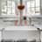Double Handle Kitchen Faucet With Side Spray