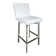 Ross Swivel Upholstered Counter Stool with Metal Frame