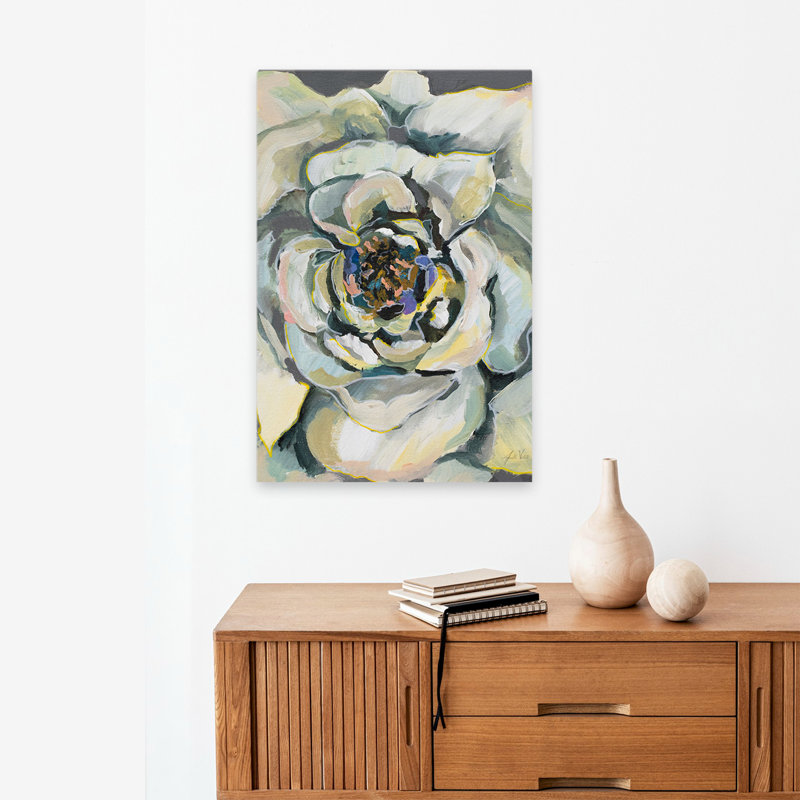 «Contemporary and Preppy Bloom I Crop», H 24 po x l 16 po