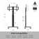 Support mobile sur pied E Series