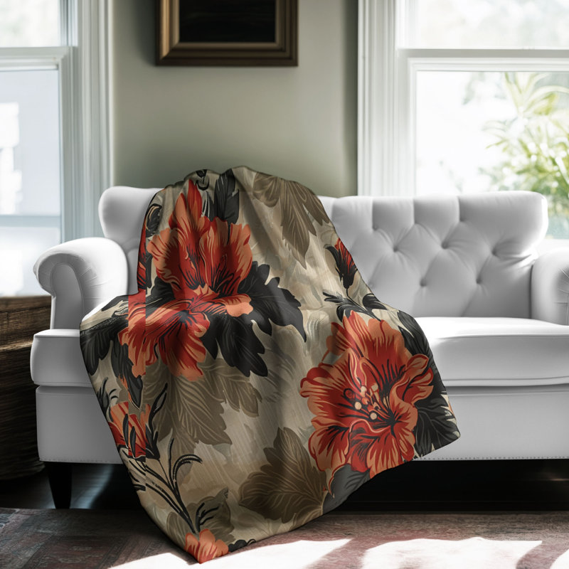 Tapisserie Regal - couverture sherpa de qualité supérieure 1 pièce, Lit simple