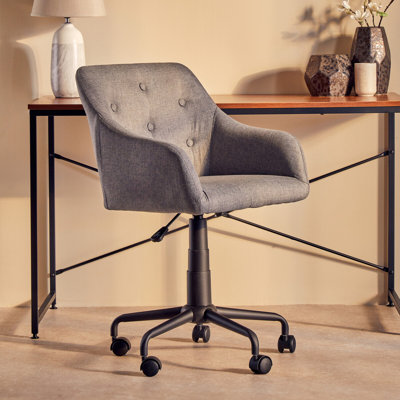 17 Stories Josianne Velvet Office Chair