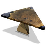 Omphale Walnut Wood Dining Table