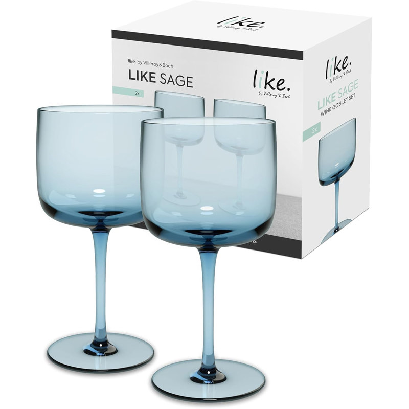 Villeroy & Boch Like Ice Wine/Water Glass Pair