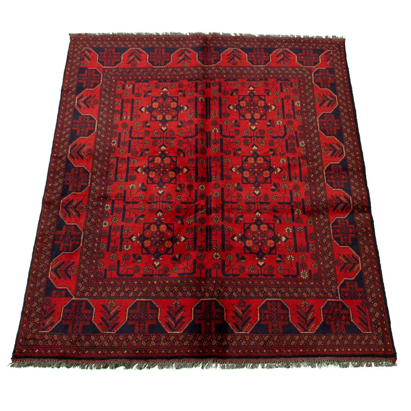 Devonda One-of-a-Kind 4'11" X 6'5" New Age Wool Area Rug in