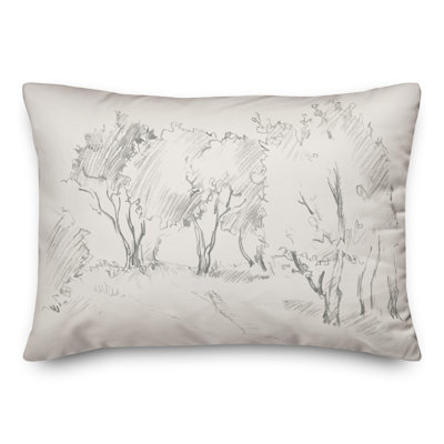 Housse de coussin rectangulaire et insert