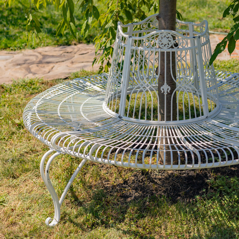 Banc d'extérieur en métal Angelissa
