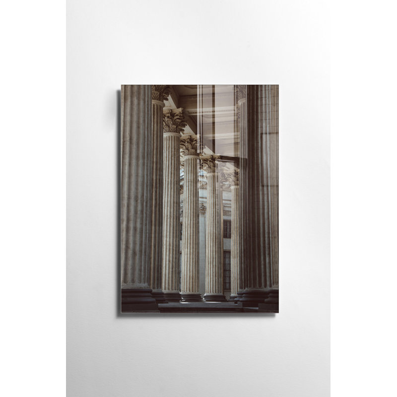 Peinture décorative en verre trempé, H 39,4 po x l 27,6 po