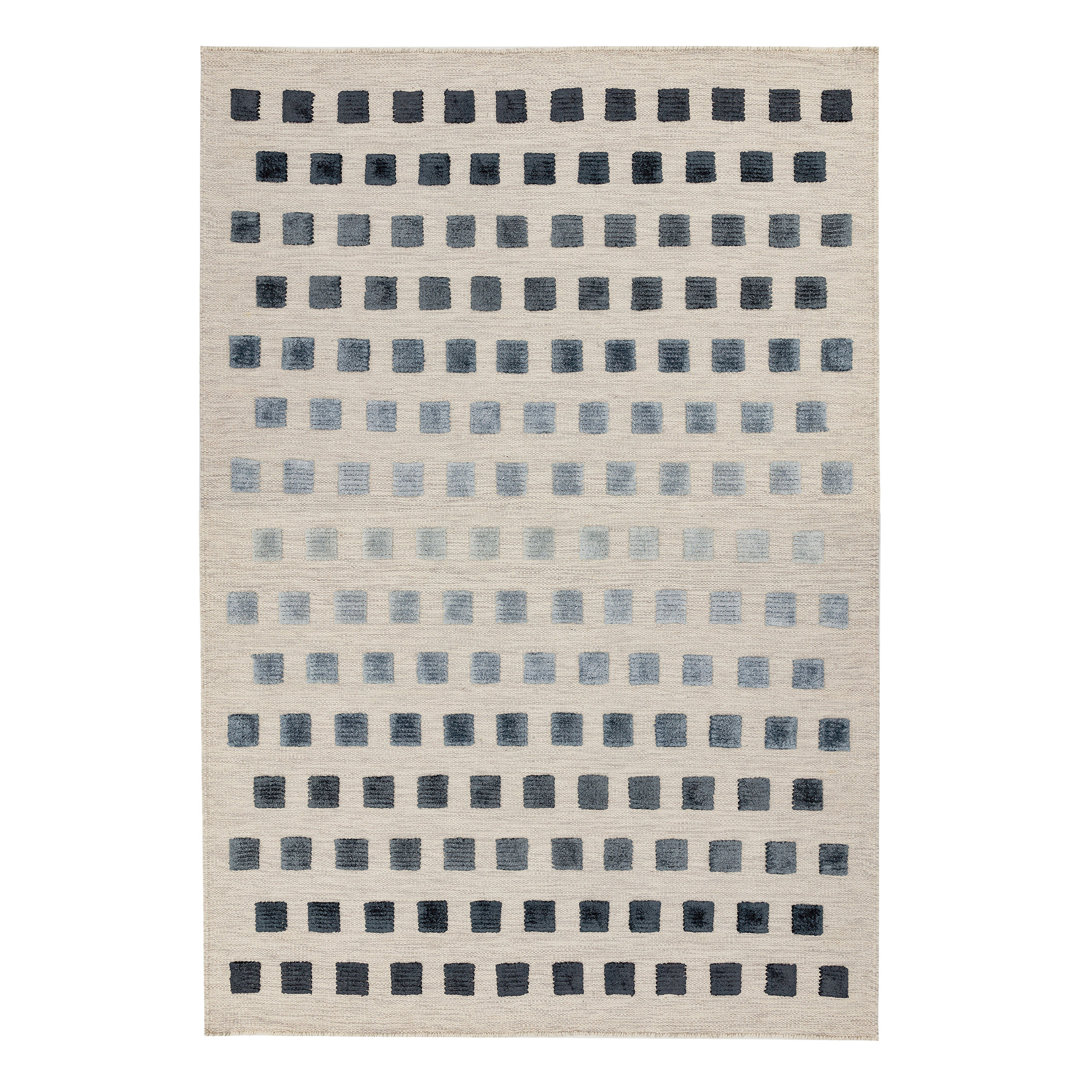 Lucrezia Hand Knotted Silver Rug