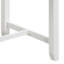 Table 36 "à hauteur de comptoir avec tablettes, ports de charge USB, blanc