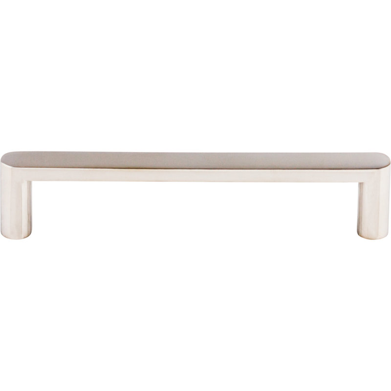 Polished Stainless Steel Modern Bar Handle with Mounting Hardware