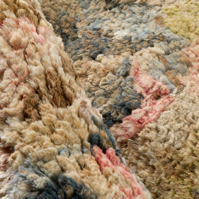 Keira Multi Hand Knotted Jute Rug, Rectangle 7'6" x 9'6"