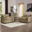 Velours côtelé beige avec deux fauteuils individuels - Créer une chambre et un bureau élégants 2. Améliorer l'ambiance de