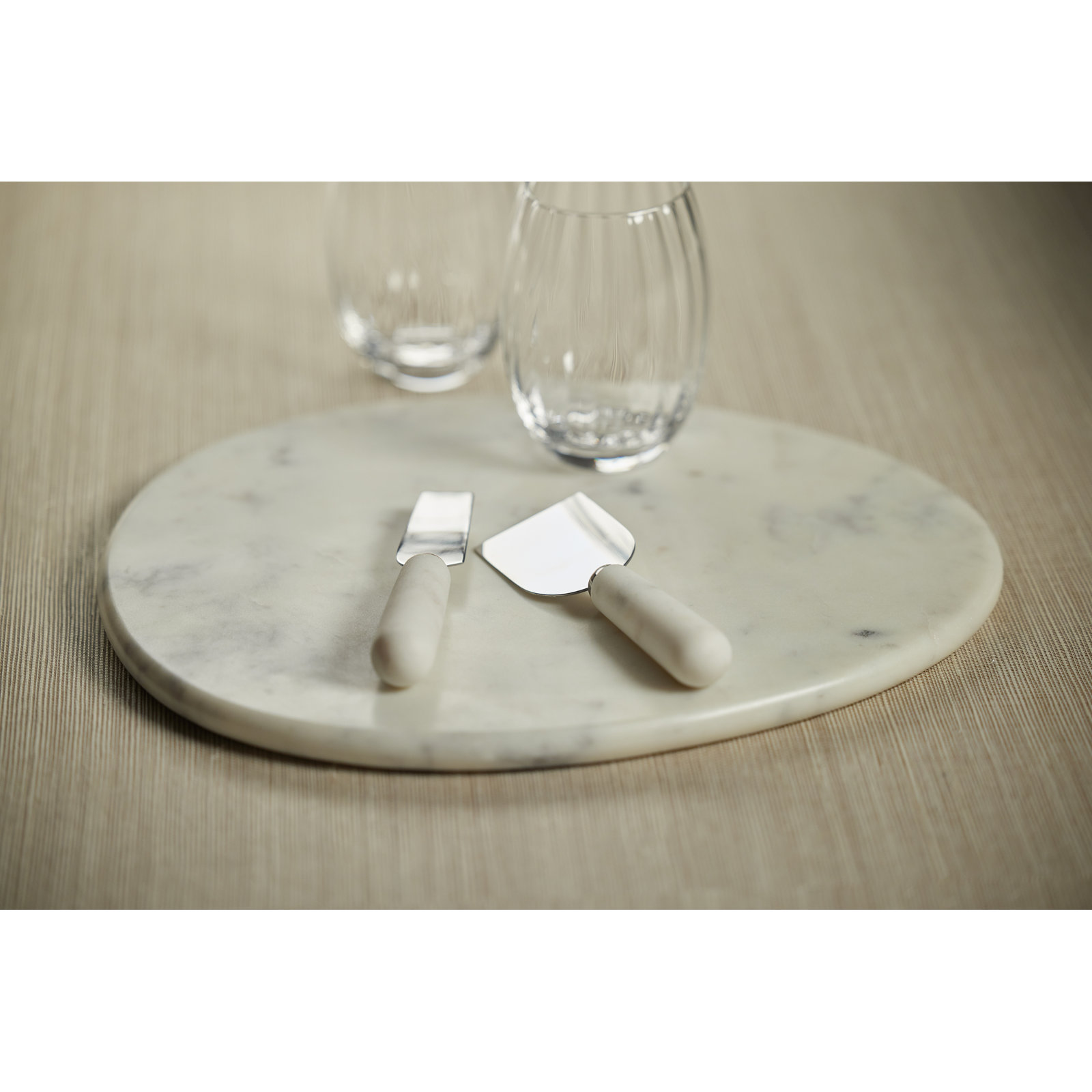 Abstract Marble Cheese Board
