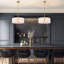 Lustre tambour 4 lumières faux albâtre-771952341