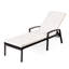 Chaise longue d'extérieur en métal Kestrel-86830200