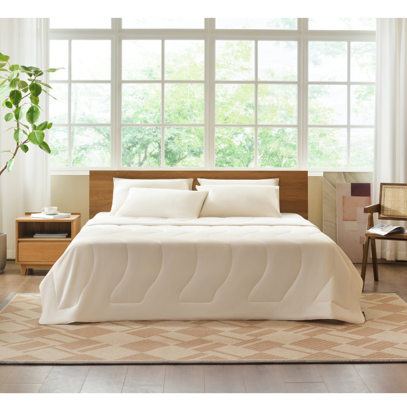 Édredon REST Evercool primé - Ultra doux, respirant, léger, hypoallergénique, édredon toutes saisons pour les dormeurs chauds, lavable à la machine