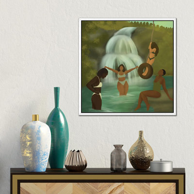 Green by Sarah Dahir - Gallery-Wrapped Canvas Giclée on Canvas