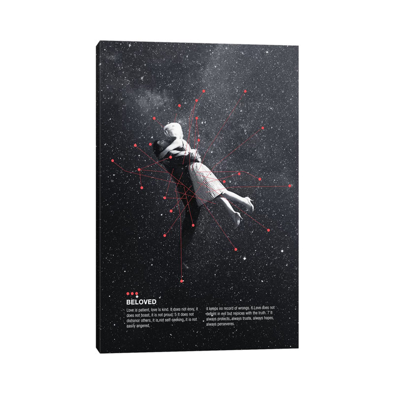 Beloved by Frank Moth - Print on Canvas, Wrapped Canvas, 66.04cm H x 45.72cm W x 1.91cm D