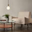 Porcelain III Pendant Light In Walnut