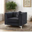 Chaise en velours de suède Tetouan-1010094681-1036913361