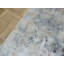 Tapis gris en laine noué à la main de conception unique 1 pi 11 po x 2 pi 11 po Midgard