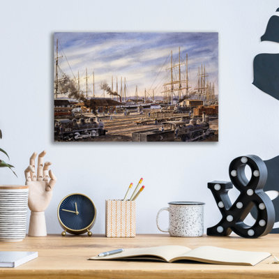 «San Pedro Sunrise 2» par Stanton Manolakas, art mural en verre acrylique