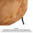 Jobany Solid Wood Top Single Coffee Table