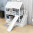 Perignan Kids Twin Over Twin Bunk Bed with Trundle-277188431