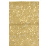 Hand Knotted Area Rug in Straw And Sage