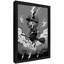 Art encadré noir, "Witch's Horror Flight", reproduction d'art rétro-758732415