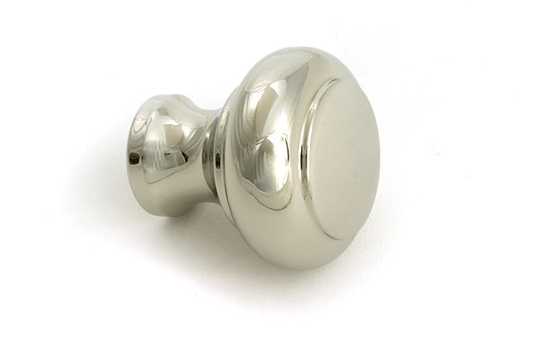 Regency Cabinet Knob, 1.18" Knob Diameter, Polished Nickel