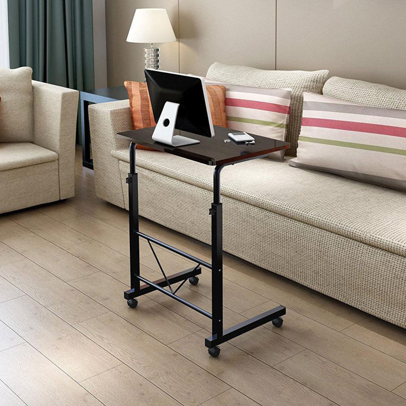 Convertisseur de bureau pour travailler debout réglable en hauteur Fienley, H 27,56 po x l 31,5 po x P 15,75 po, Noir